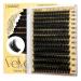 LASHVIEW Lash-Extension-Clusters Volume Lash Clusters 9-18mm mix Fluffy Lash Extension D Curl Individual Lashes DIY Clusters Lashes Extension at Home NM04