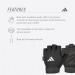 Buy adidas Essential Adjustable Gloves White M - Perfect Fit for 19-20 cm Hands | International Shipping Available - Buy Online on SooperMarket.com