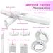 Finishing Touch Diamond Hair Remover with Light-Up Deluxe Mirror - E-Commerce Packaging - Buy Online on SooperMarket.com