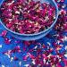 Edible 'Winter Berry' - 50g- Dried Flower Petal Mix - Red Rose White Daisy and Purple Mallow - Food Grade - Culinary - Cake - Bake - Decoration (413) - Buy Online on SooperMarket.com