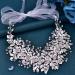 AMORARSI Bridal Headpiece: Silver Rhinestone Wedding Headband for Brides - Buy Online on SooperMarket.com
