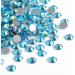 Beadsland 1440 Pieces Aquamarine Flat Back Rhinestones SS16 Nail Crystals for Stunning Nail Art - Buy Online on SooperMarket.com