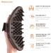 Animalon Careflex Massage Striegel | Ergonomic Massage Brush for Easy Fur Care | Flexible Design with Velcro Fastener - Buy Online on SooperMarket.com