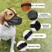 Dog Muzzle NiCoLa Soft Adjustable Mesh Muzzles for Small Medium Large Dogs Breathable Pet Mask Dog Training Muzzle with Adjustable Straps Prevent Biting Chewing and Licking (L) Black-L - Buy Online on SooperMarket.com