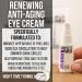 Eye Renew Night Time Eye Cream - Anti-Aging Solution for Dark Circles Puffy Eyes & Improved Skin Texture - Men's Eye Repair Treatment with Vitamins - Buy Online on SooperMarket.com