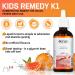 Orange Naturals - Remedy K1 for Kids - Formerly Cold+Flu for Kids - Gentle Relief for Cough & Dry Cough - 100ml Non-Drowsy Solution for Children - Buy Online on SooperMarket.com
