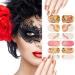 14 Sheets Gradient Nail Polish Stickers - Multicolor Flower Series | Self-Adhesive Design Decal Strips with Nail File | Manicure Decoration Kit for Women & Girls - Buy Online on SooperMarket.com
