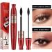 4D Lengthening Curling Mascara 4D Lengthening Curling Mascara 2 In 1 Waterproof 4D Lengthening Curling Mascara for Straight Lashes Waterproof (2pcs) - Buy Online on SooperMarket.com