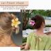 6 Flower Hair Clips - Large Non-Slip Claw Clips for All Hair Types | Perfect Floral Accessories for Women - Buy Online on SooperMarket.com