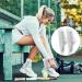 Darryy Compression Socks - 4 Pairs for Men & Women (2 Black 2 White L/XL) | Premium Comfort & Support for All-Day Wear - Buy Online on SooperMarket.com