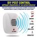Bell + Howell Ultrasonic Pest Repeller Home Kit (Pack of 4) - Pest Repellent for Home, Bedroom, Office, Kitchen, Warehouse, Hotel - Safe for Humans and Pets - Buy Online on SooperMarket.com