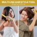 DAN Technology Travel Flat Iron | 2-in-1 Curling & Straightening Iron | 3/4 Inch Titanium Plate | Dual Temperature & Voltage | Mini Hair Straightener for International Shipping - Buy Online on SooperMarket.com