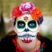 Halloween Temporary Face Tattoos - Day of the Dead Headband & Costume Tattoos Set - Buy Online on SooperMarket.com