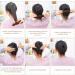 2 Pcs Bun Makers for Hair Brown Sponge Donut Ring Styler Bun Makers Easy Bun Makers Tool with Snaps and Hair band DIY Bun Styling 2 Sizes with 20 Pcs U-Clips. - Buy Online on SooperMarket.com