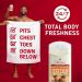 Old Spice Whole Body Deodorant for Men Total Body Deodorant Mandarin + Sandalwood Aluminum Free Deodorant Stick for 24/7 Freshness // Dermatologist Tested Whole Body Deodorant 3.0 oz - Buy Online on SooperMarket.com
