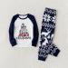 PatPat Family Matching Christmas Pajamas | Tree Snowflake Print | Long-sleeve Sets | Kids 8-9 Years Blue - Buy Online on SooperMarket.com