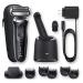 Braun Series 7 7075cc Electric Razor for Men - Waterproof Foil Shaver, Wet & Dry Shave with Beard Trimmer, Rechargeable - Includes Clean & Charge SmartCare Center and Leather Travel Case - Black - Buy Online on SooperMarket.com