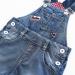 KIDSCOOL SPACE Big Ripped Denim Shortalls 6-7 Years Blue-1922 for Little Girls - Buy Online on SooperMarket.com