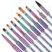 Lanlousy Double-Point Drill Pen Nail Art Acrylic UV Gel Extension Builder Flower Painting Pen Manicure Tool 9 9# - Buy Online on SooperMarket.com