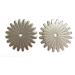 Stainless Steel Spur Rowels - Thin Square 10pt | AJ Tack Wholesale - Buy Online on SooperMarket.com