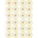 24 Daisy Flower Edible PREMIUM THICKNESS SWEETENED VANILLA Wafer Rice Paper Cupcake Toppers/Decorations UNCUT - Buy Online on SooperMarket.com