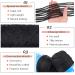 RuiYok 4Pcs Natural Black Brazilian Wool Hair for Braids - Acrylic Hand Knitting Yarn for Hair Braiding & Extensions - Jumbo Braids, Faux Locs & Senegalese Twists (1B) - Buy Online on SooperMarket.com