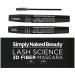 3D Lash Fiber Mascara (2 Tubes) - Lengthening Tubing Mascara for Bold Volume - Non-Toxic & Hypoallergenic - Buy Online on SooperMarket.com