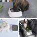 Dog Water Bowl No Spill Splash Free Pet Floating Water Bowl Vehicle Water 1L Large Capacity Slow Drinking Water Dispenser Carried Water Bowl Portable Travel Water Bowl for Dog Cat Puppy Pets (Grey) - Buy Online on SooperMarket.com