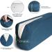 JELS Premium Yoga Bolster Pillow for Restorative & Yin Yoga | Machine Washable & Supportive Meditation Cushion | Sapphire - Buy Online on SooperMarket.com