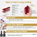 YTD Likomey Nude Gel Nail Polish 15ml - Translucent Berry Red Sheer UV Gel - 0.50 Fl Oz - Buy Online on SooperMarket.com