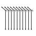 Zite Fishing Anti-Tangle Boom Sleeves Set - 10 PCS with Swivel Curved - Spacer Tubes for Feeder