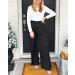 Womens High Waisted Wide Leg Dress Pants with Pockets | Vetinee Casual Work Trousers for Business Office | Black - Buy Online on SooperMarket.com
