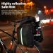 ROCKBROS Waterproof Carbon Leather Bike Rack Trunk Bag - Rear Seat Cargo Pannier Handbag - Buy Online on SooperMarket.com