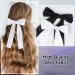 2 Pack Hair Bows for Girls and Women Large Bow Hair Clips Hair Barrette with Long Silky Satin White Hair Accessories for Girls(White) - Buy Online on SooperMarket.com