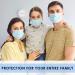 Buy Disposable Face Masks (Pack of 50) - 3-Ply Breathable Protective Masks for Men & Women | Adjustable Earloops & Nose Clip - Buy Online on SooperMarket.com
