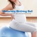 ProBody Pilates Ball - Blue 55cm Exercise Yoga Ball for Fitness, Pregnancy, Balance - Gym Grade Stability Ball Chair for Home & Office w/Pump - Buy Online on SooperMarket.com