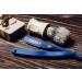 Premium Black Straight Razors for Men - Classic Shaving with 10 Stainless Steel Blades | Professional Barber Supplies & Accessories - Buy Online on SooperMarket.com