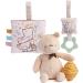Classic Pooh 4 Piece Set with Stuffed Animal Toy - Piglet & Friends 9 inch - Baby Teether Included - Buy Online on SooperMarket.com
