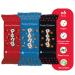 Peng Roasted Chickpeas Snack (6 x 30g) - Healthy High Protein Plant-Based Double Roasted Chickpeas Snack (Savoury Variety)