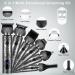 Hatteker 6-in-1 Professional Beard Trimmer Kit for Men - Cordless Hair Clipper and Grooming Set - Buy Online on SooperMarket.com
