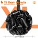 Urbanstrive XL Soft Shower Loofah Sponge for Men and Women - 75g - Black - 1 Pack - Buy Online on SooperMarket.com