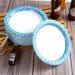 MUCHII 8.375 Inch Disposable Paper Plates 300 Count - Soak-Proof & Cut-Proof for Family Gatherings, Parties, Picnics - 300 Pack - Buy Online on SooperMarket.com