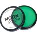 Moon Creations Pro Face & Body Makeup - Bright Green 36g - Professional Face Paint for Kids & Adults - Festivals, Halloween & Fancy Dress - Buy Online on SooperMarket.com