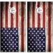 Pixelverse Design USA Flag Cornhole Board Skin Wrap Decal | Weather Resistant Vinyl Sticker for Corn Hole Bean Bag Toss Game | 24.5x48.5 - Ideal for Children, Adults, Colleges, Festivals & Bars - Buy Online on SooperMarket.com