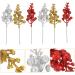 ORFOFE Wreath Decor 15pcs Simulated Fruit Skewers Xmas Fruits Stems Xmas Fruits Branch Fruits Branch Picks Fake Fruit Foam Christmas Wedding Decor - Buy Online on SooperMarket.com