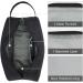 Travel Toiletry Wash Bag for Men and Women Traveling Dopp Kit Shaving Bag for Toiletries Accessories (Black) A-black - Buy Online on SooperMarket.com
