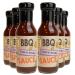 South Devon Chilli Farm | Cool 'n' Smoky BBQ Sauce Homegrown Gluten-Free Vegan MILD heat Delicious Marinade Barbecue Dipping - Case of 6 280g