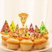 48pcs Pizza Theme Cupcake Toppers - Buy Online on SooperMarket.com