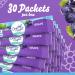 Crystal Light Sugar-Free Energy Grape On-The-Go Powdered Drink Mix 120 Count - Pack of 4 - Buy Online on SooperMarket.com