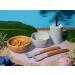La Petite Bamboo Mini Bowl - Orange | Eco-Friendly Tableware - Buy Online on SooperMarket.com